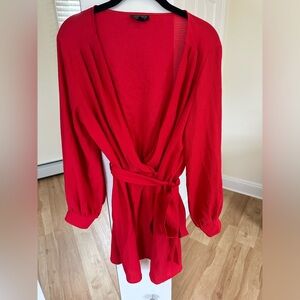 Topshop Wrap Dress